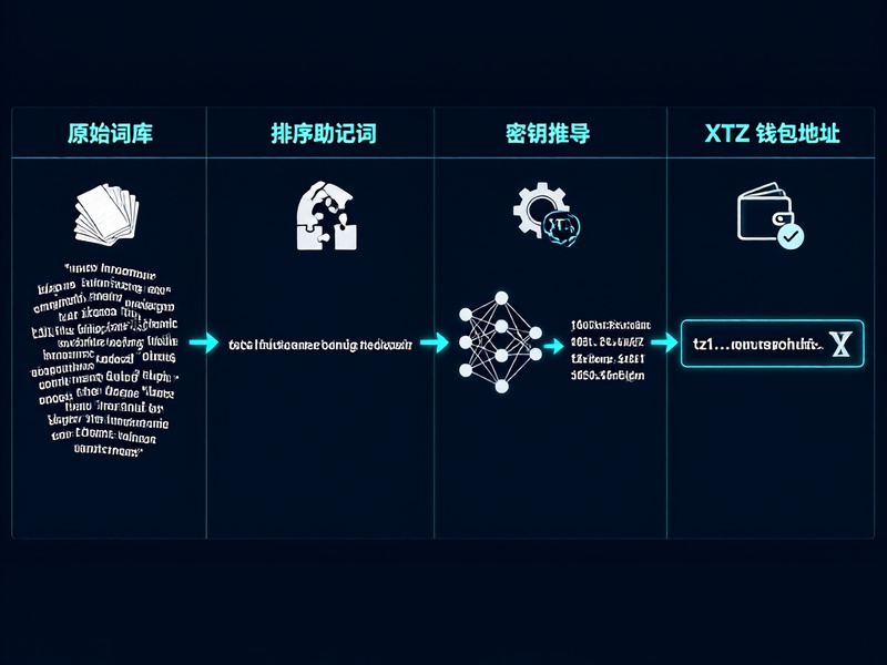 Tezos wallet mnemonic recovery