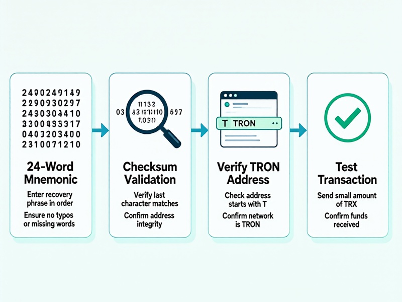 TRON seed phrase recovery