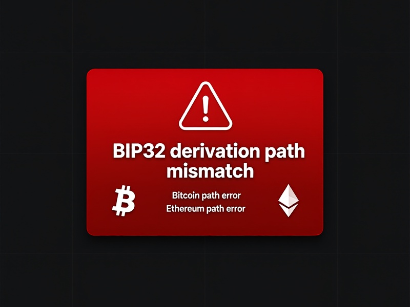 Exodus BIP32 Derivation Path Error: How to Recover Your Balance Safely