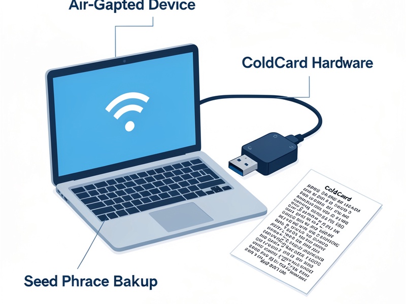 ColdCARD wallet password reset