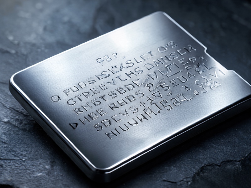 stainless steel crypto wallet