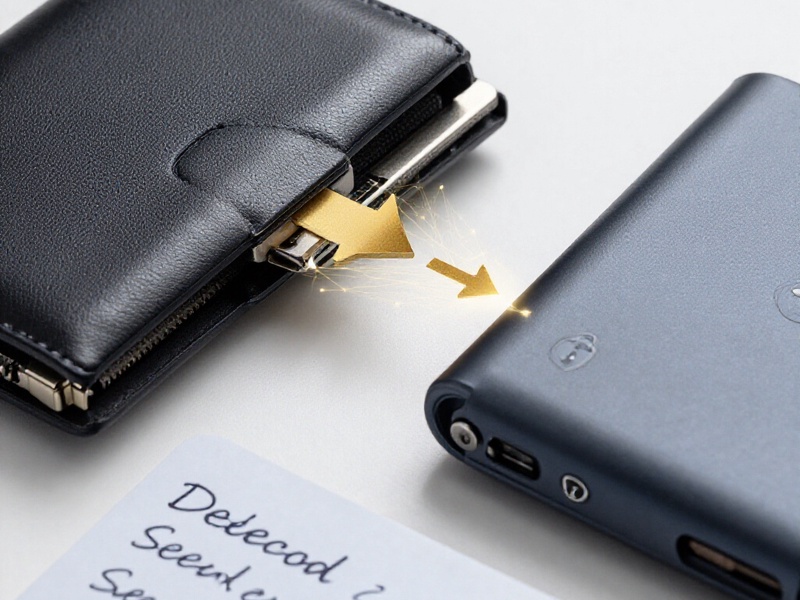 hardware wallet seed phrase backup