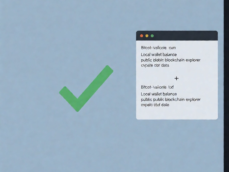 SPV wallet cache data recovery