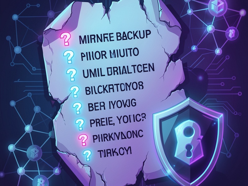 Neon Wallet incomplete mnemonic